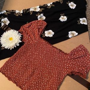 American Eagle Cinched Babydoll top